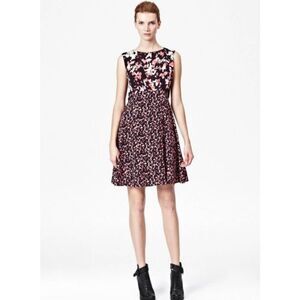 NWT French Connection‎ Women's Floral Woodland Confetti Crepe Dress Sz6 $158